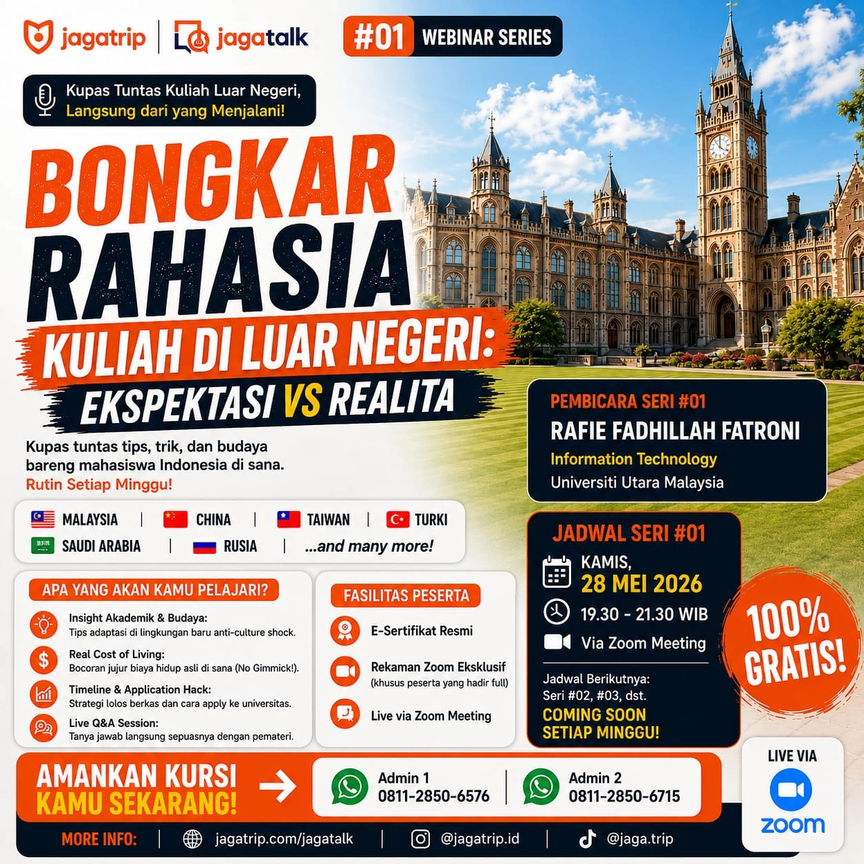 JAGATALK Episode Perdana