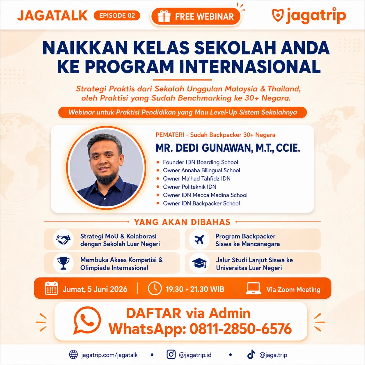 Flyer JAGATALK Episode 02 Halaman 1